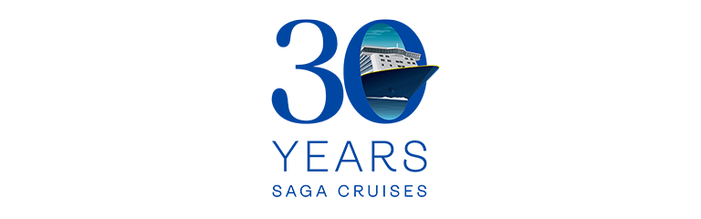 30 Years of Saga Cruises logo